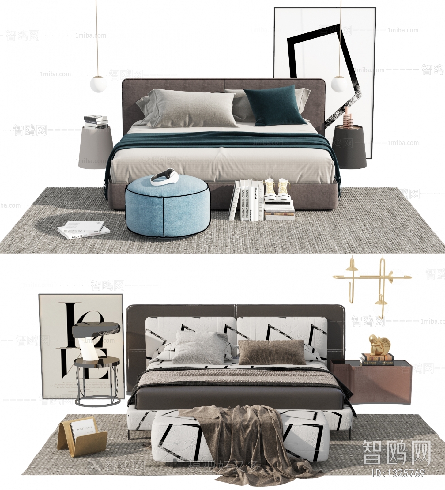 Modern Double Bed