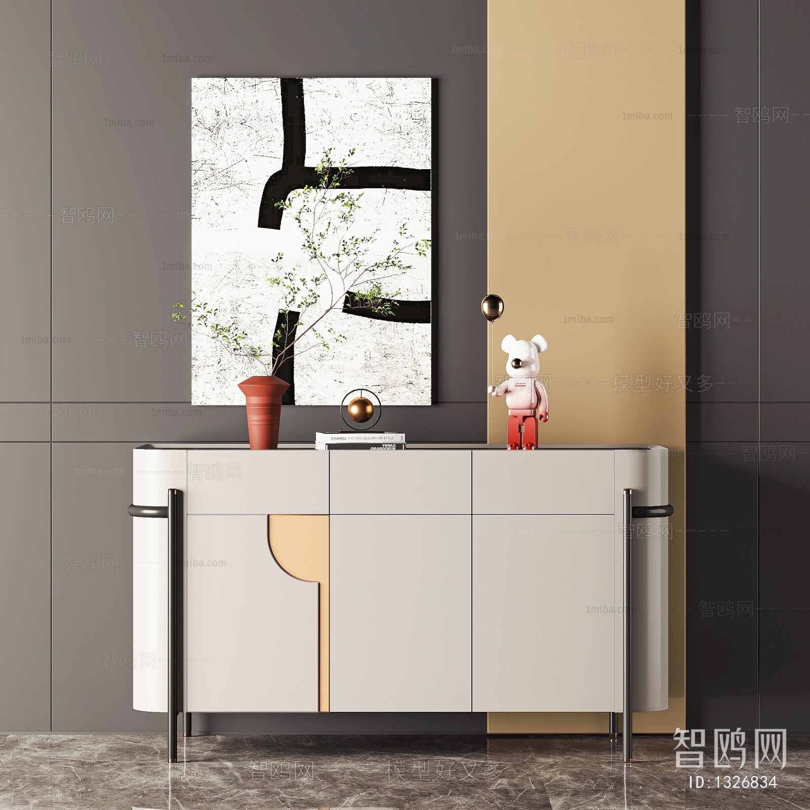 Modern Side Cabinet/Entrance Cabinet