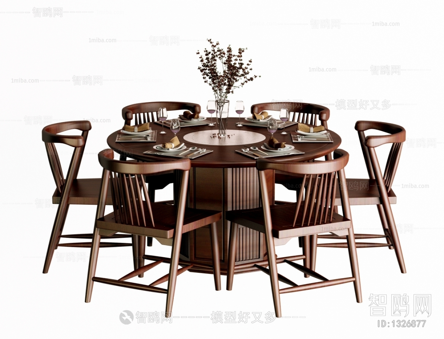 New Chinese Style Dining Table And Chairs