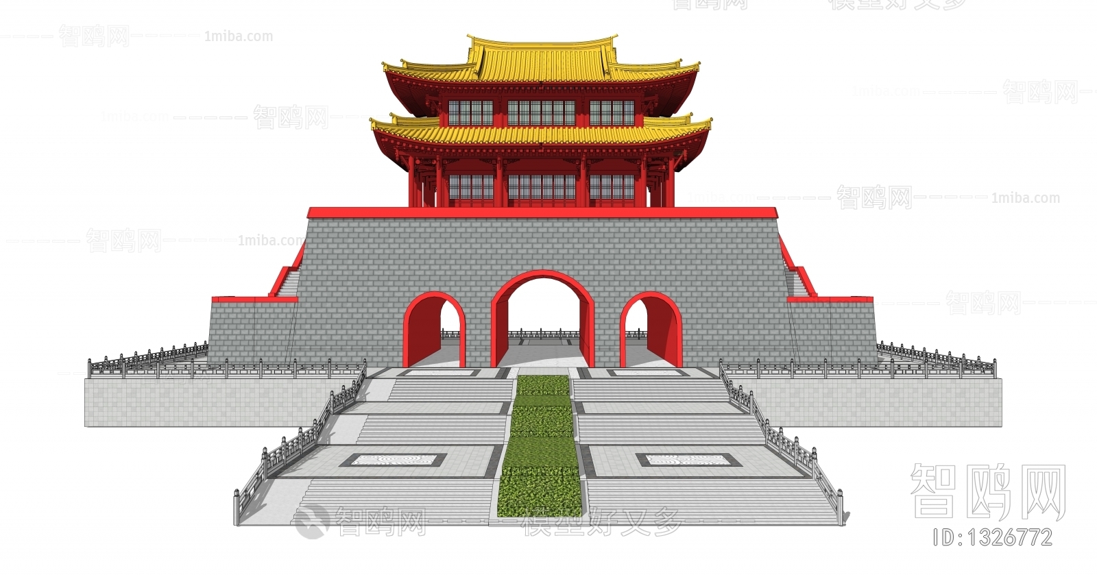 Chinese Style Building Appearance