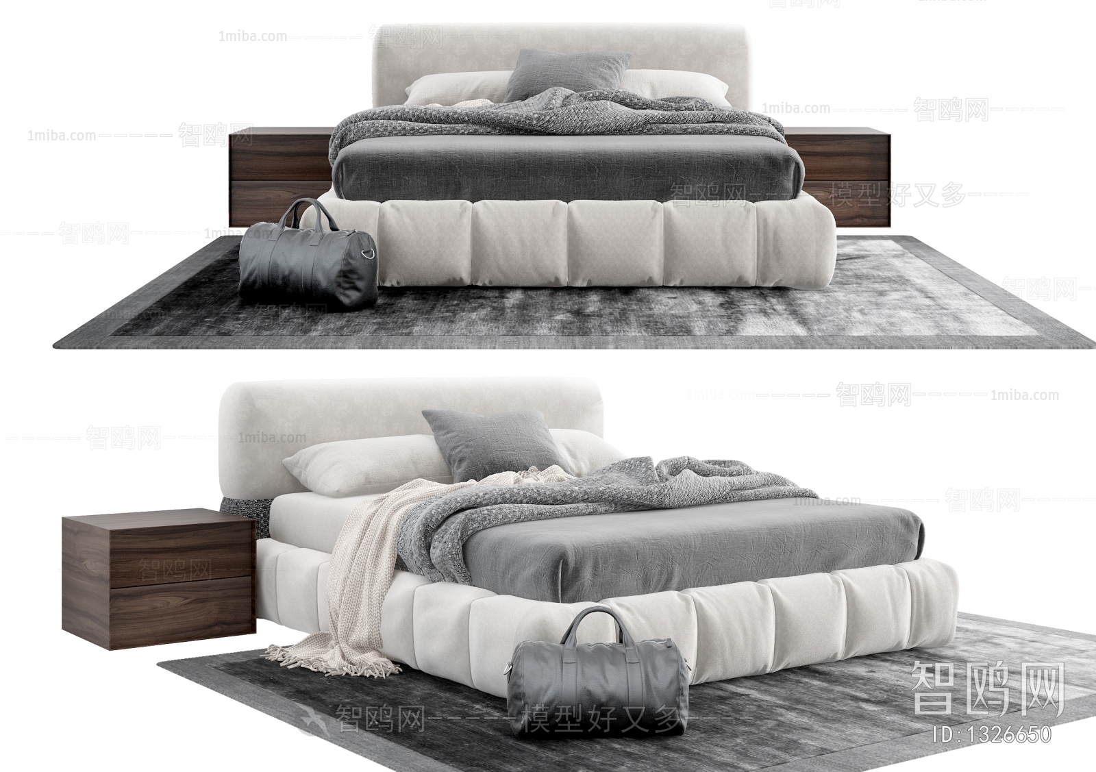 Modern Double Bed