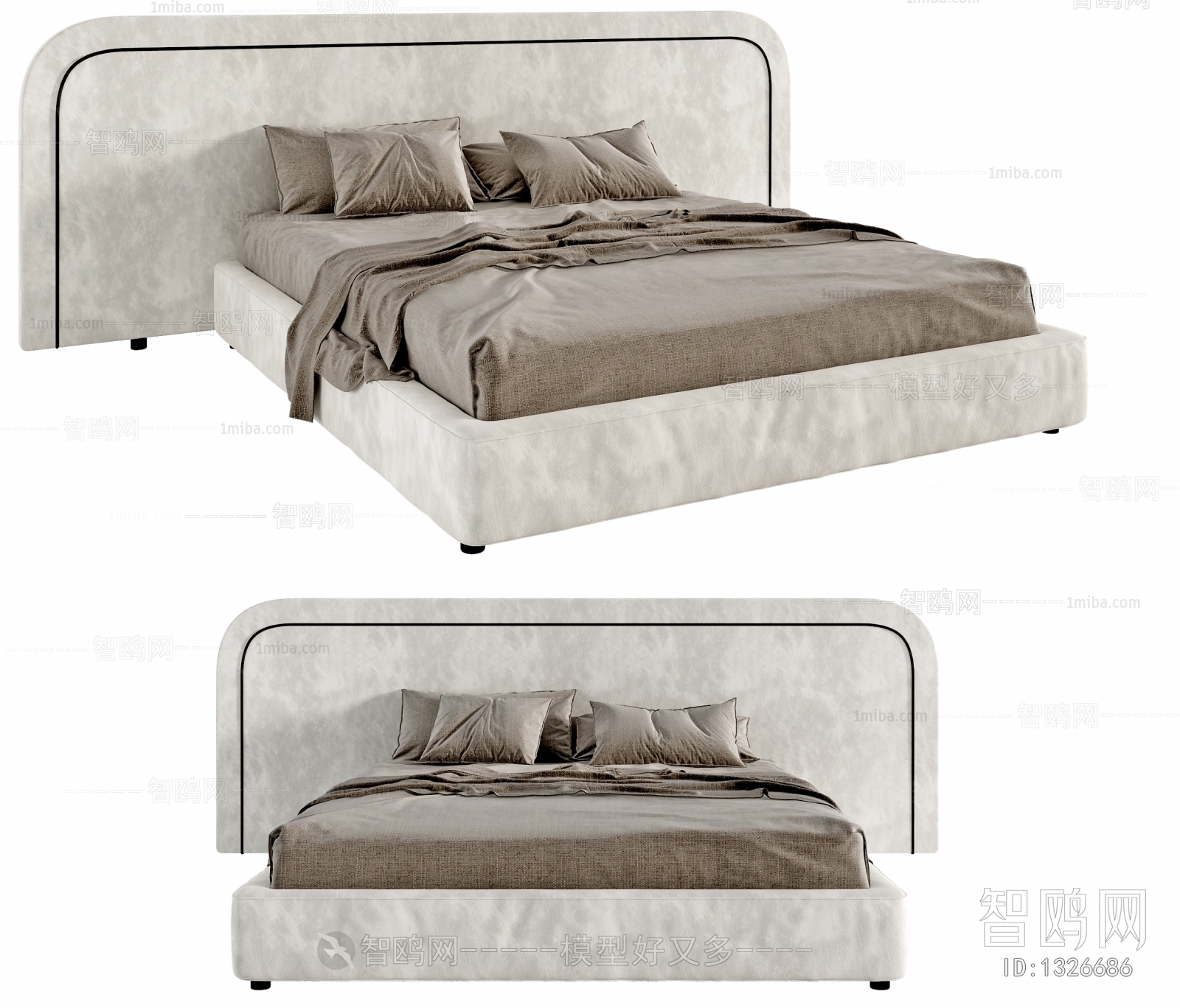 Modern Double Bed