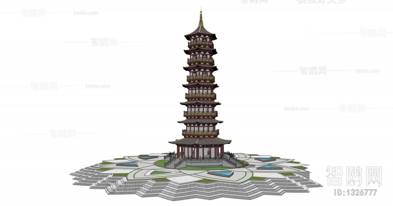 Chinese Style Building Appearance