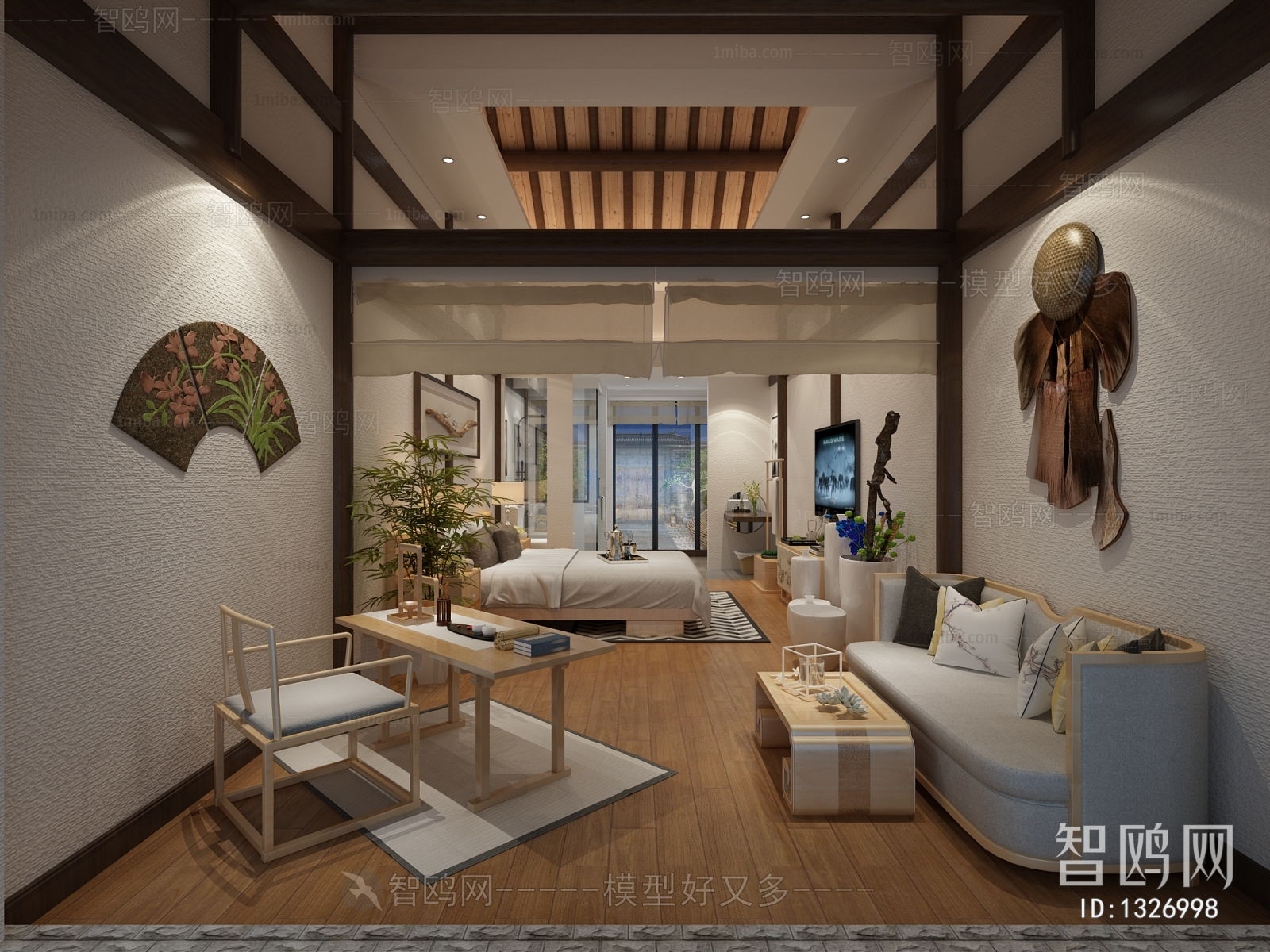 New Chinese Style Guest Room