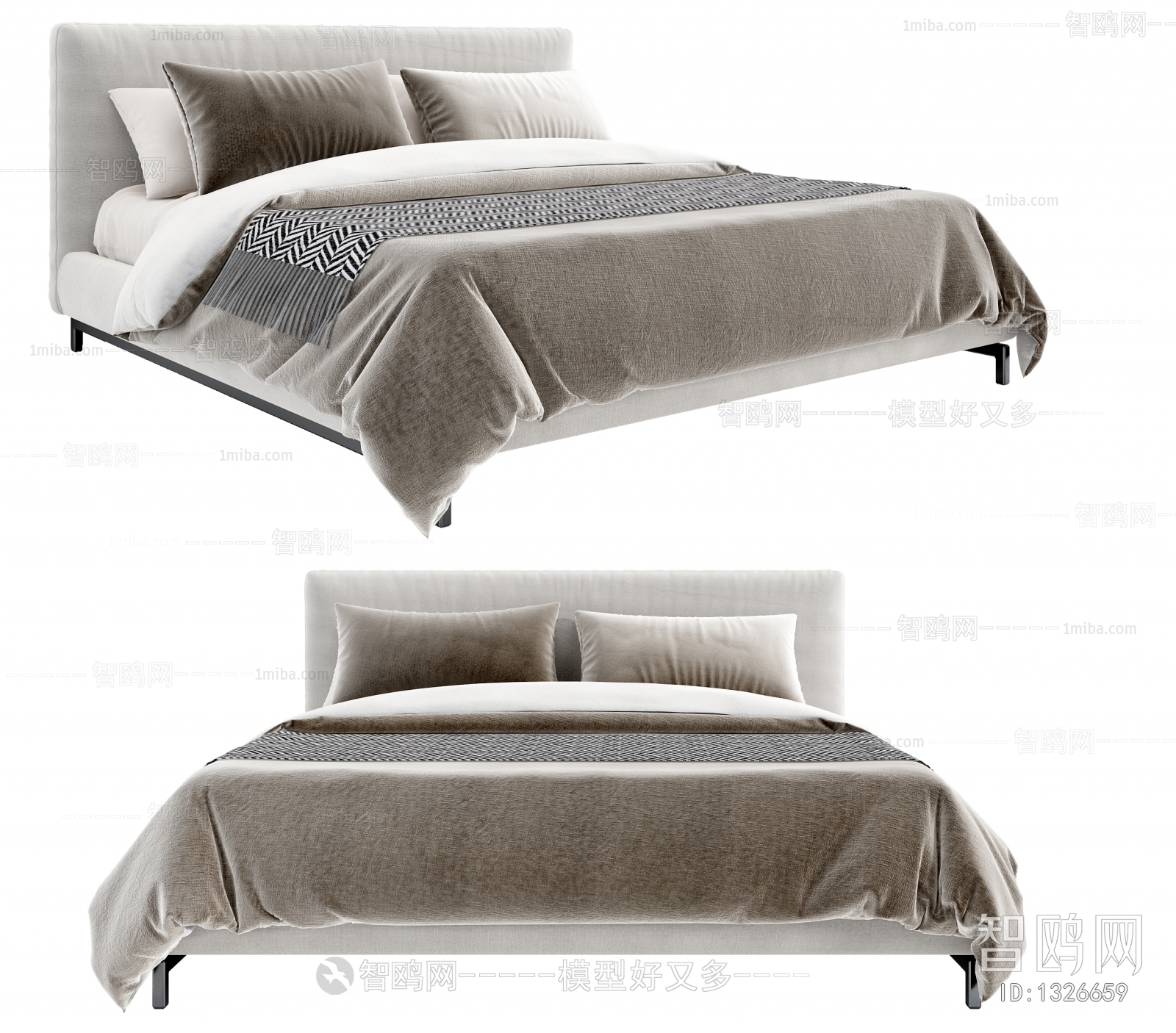 Modern Double Bed