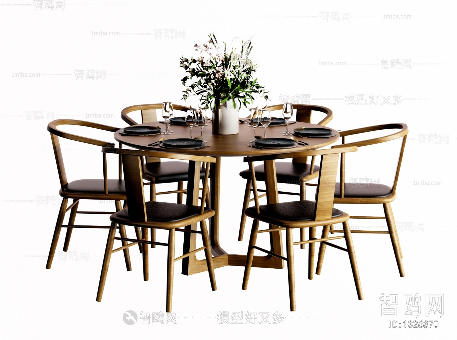 Nordic Style Dining Table And Chairs