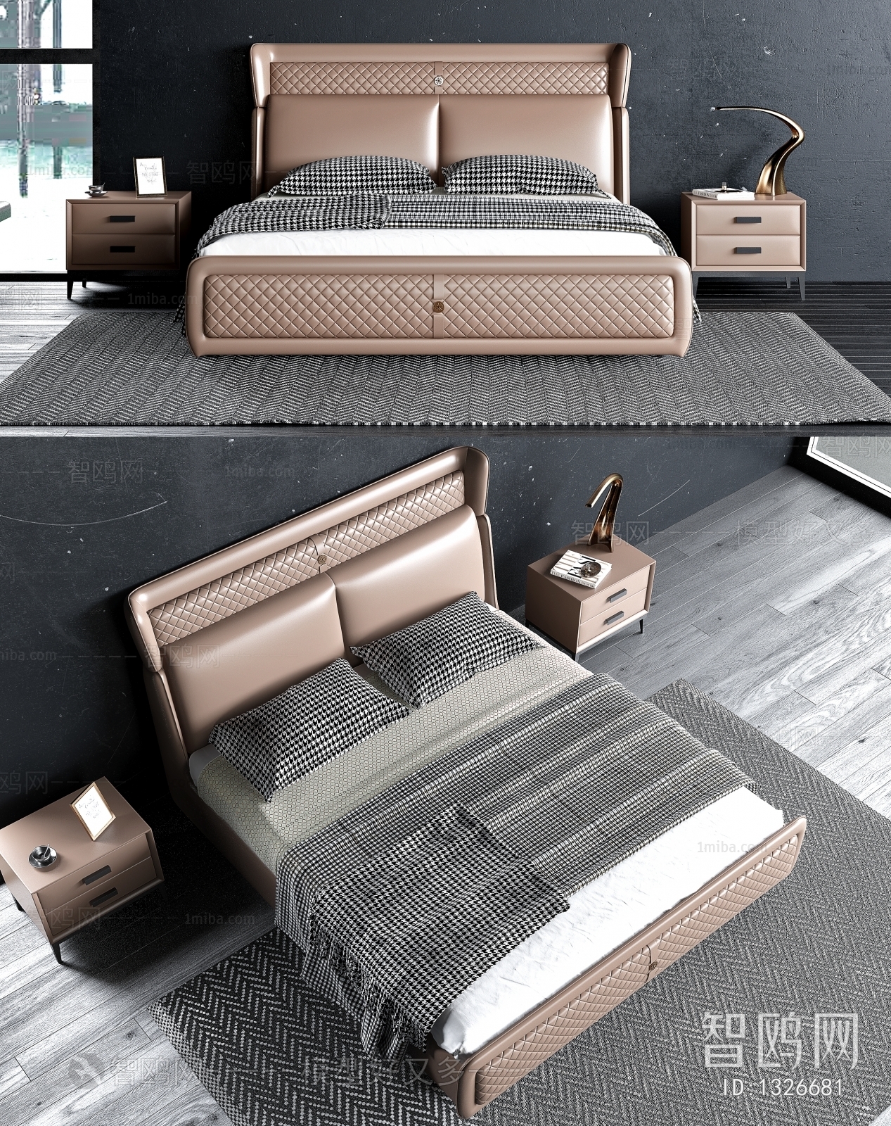 Modern Double Bed