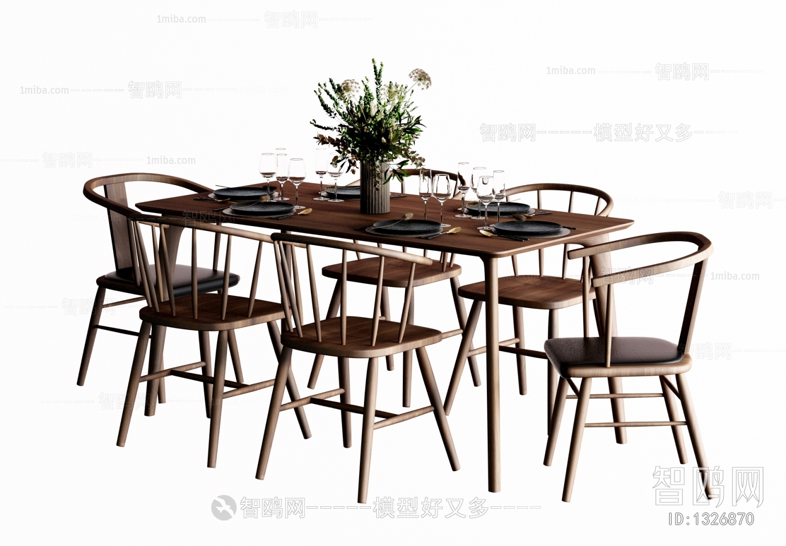 Nordic Style Dining Table And Chairs