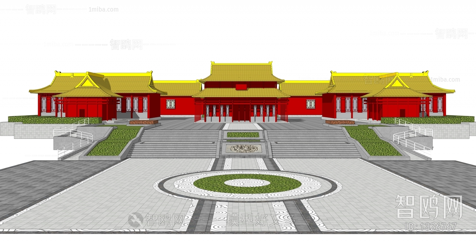 Chinese Style Villa Appearance