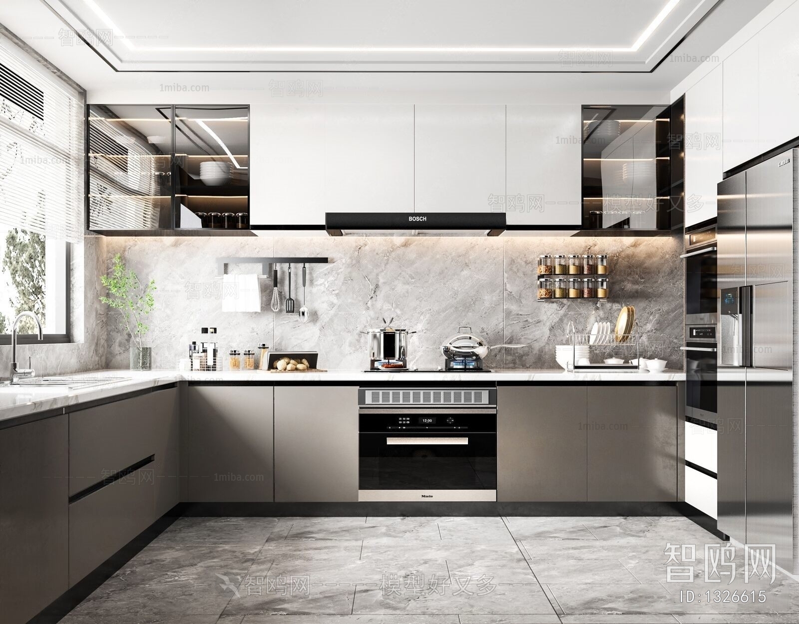 Modern The Kitchen