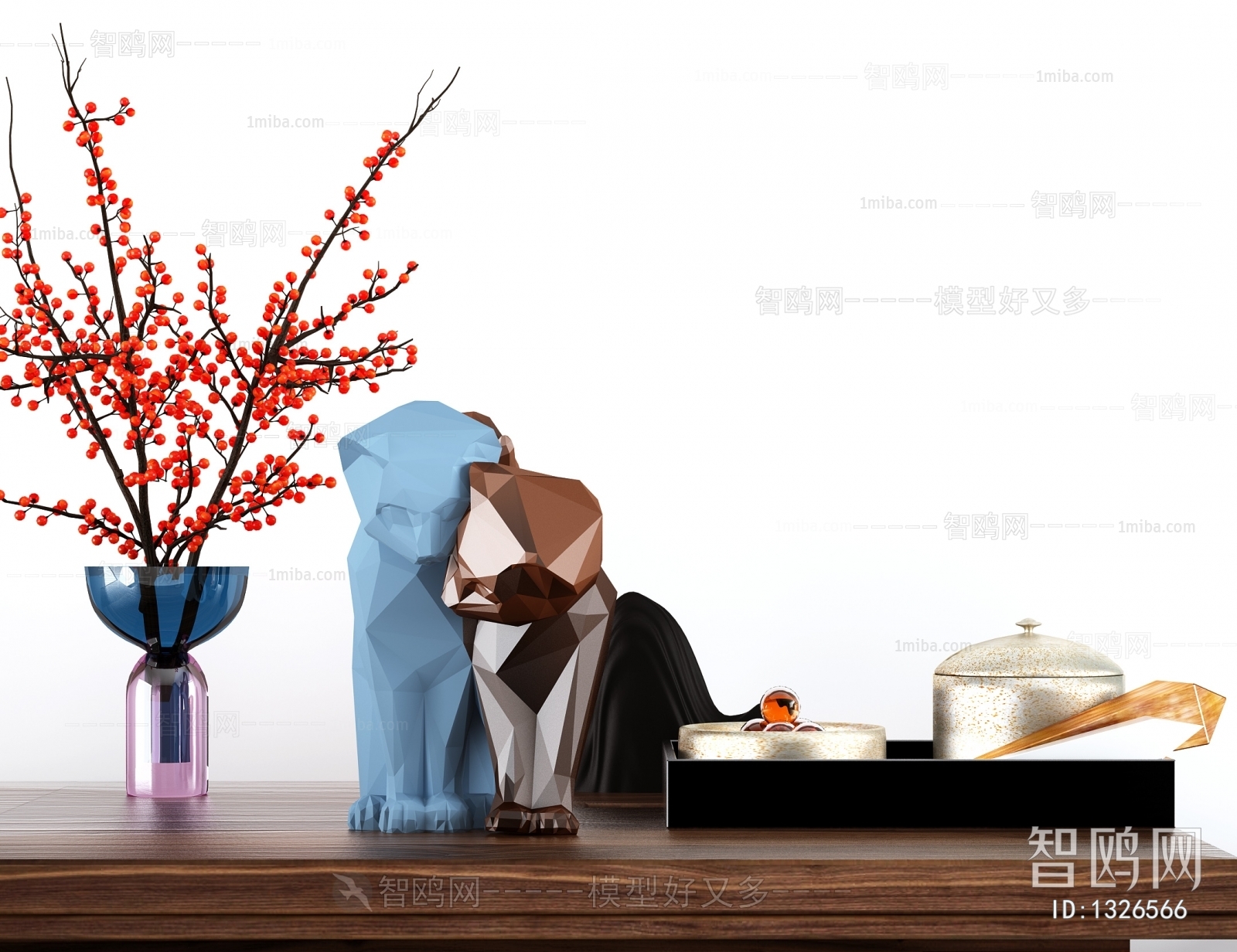 New Chinese Style Decorative Set