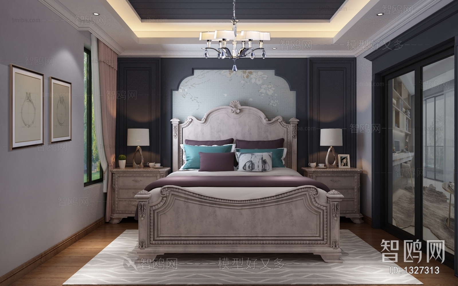 American Style Bedroom