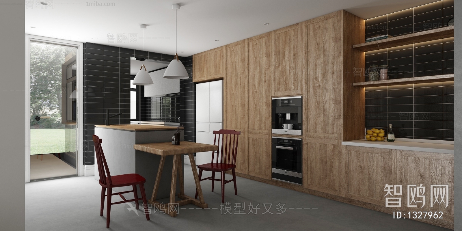 Modern Open Kitchen