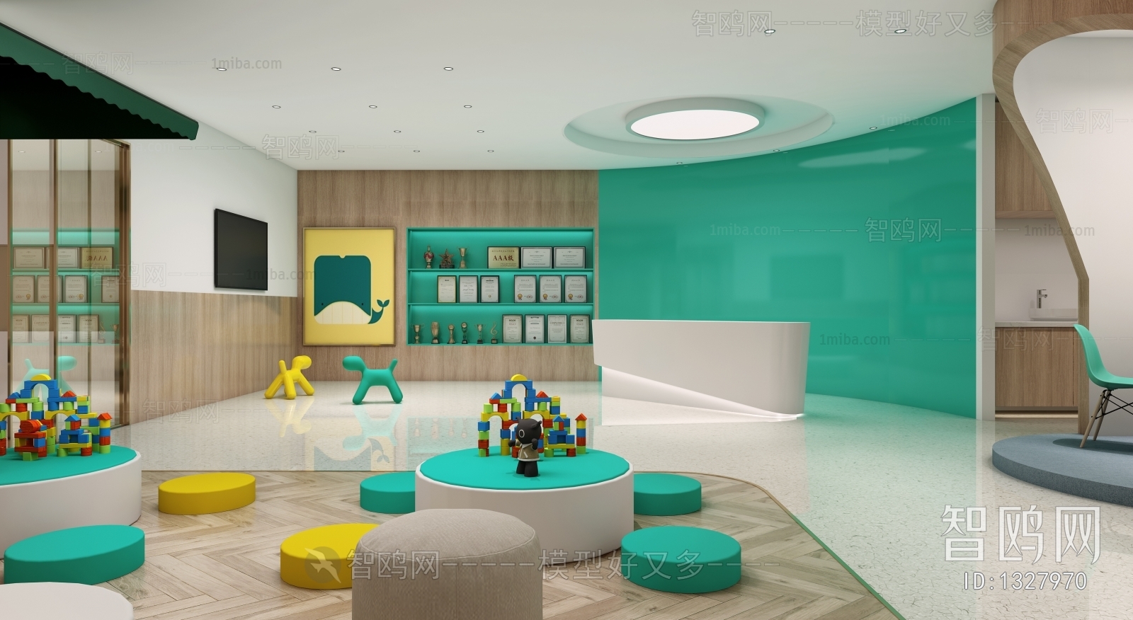 Modern Children's Playroom