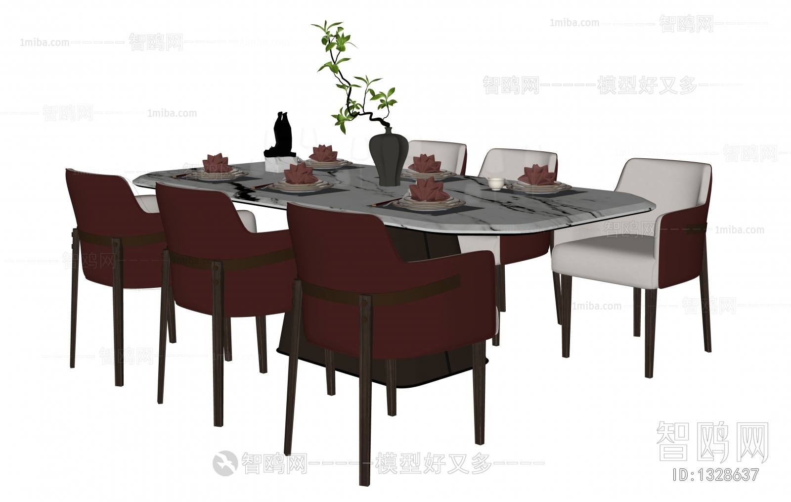 New Chinese Style Dining Table And Chairs