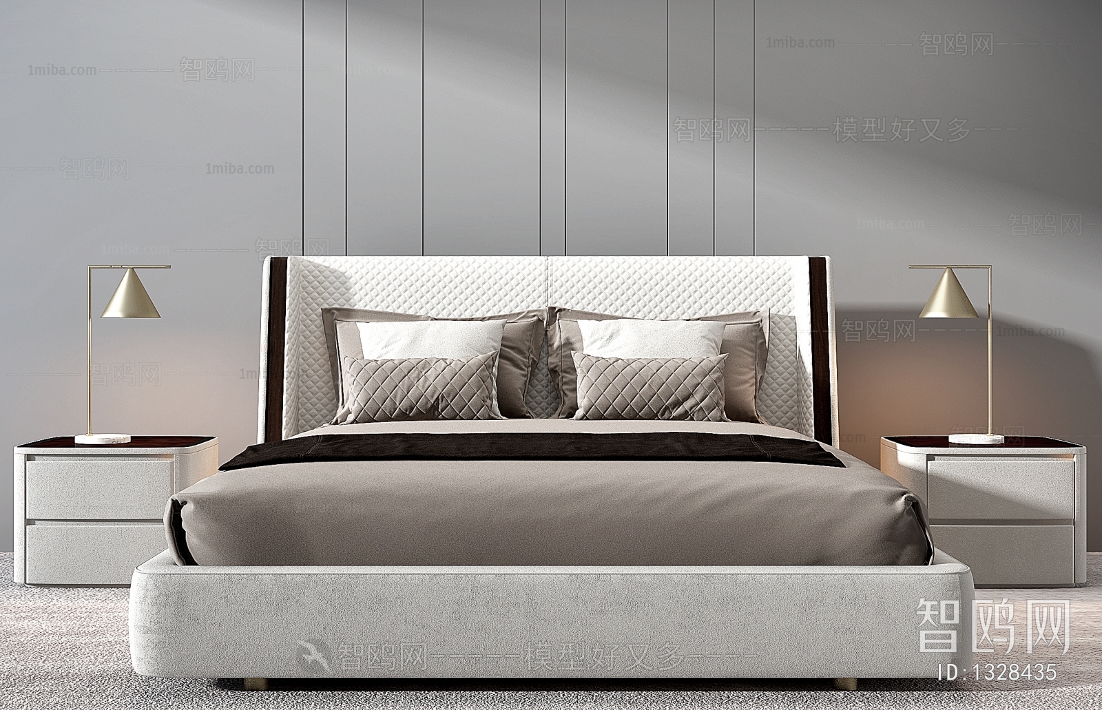 Modern Double Bed