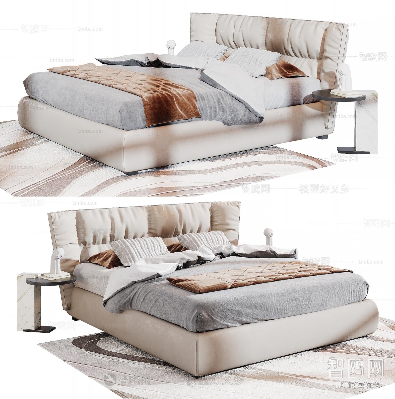 Modern Double Bed