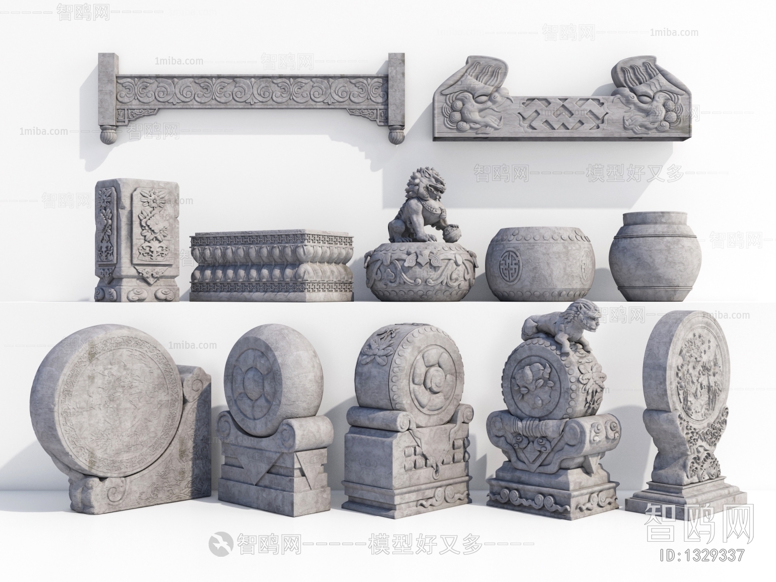 Chinese Style Stone Carving