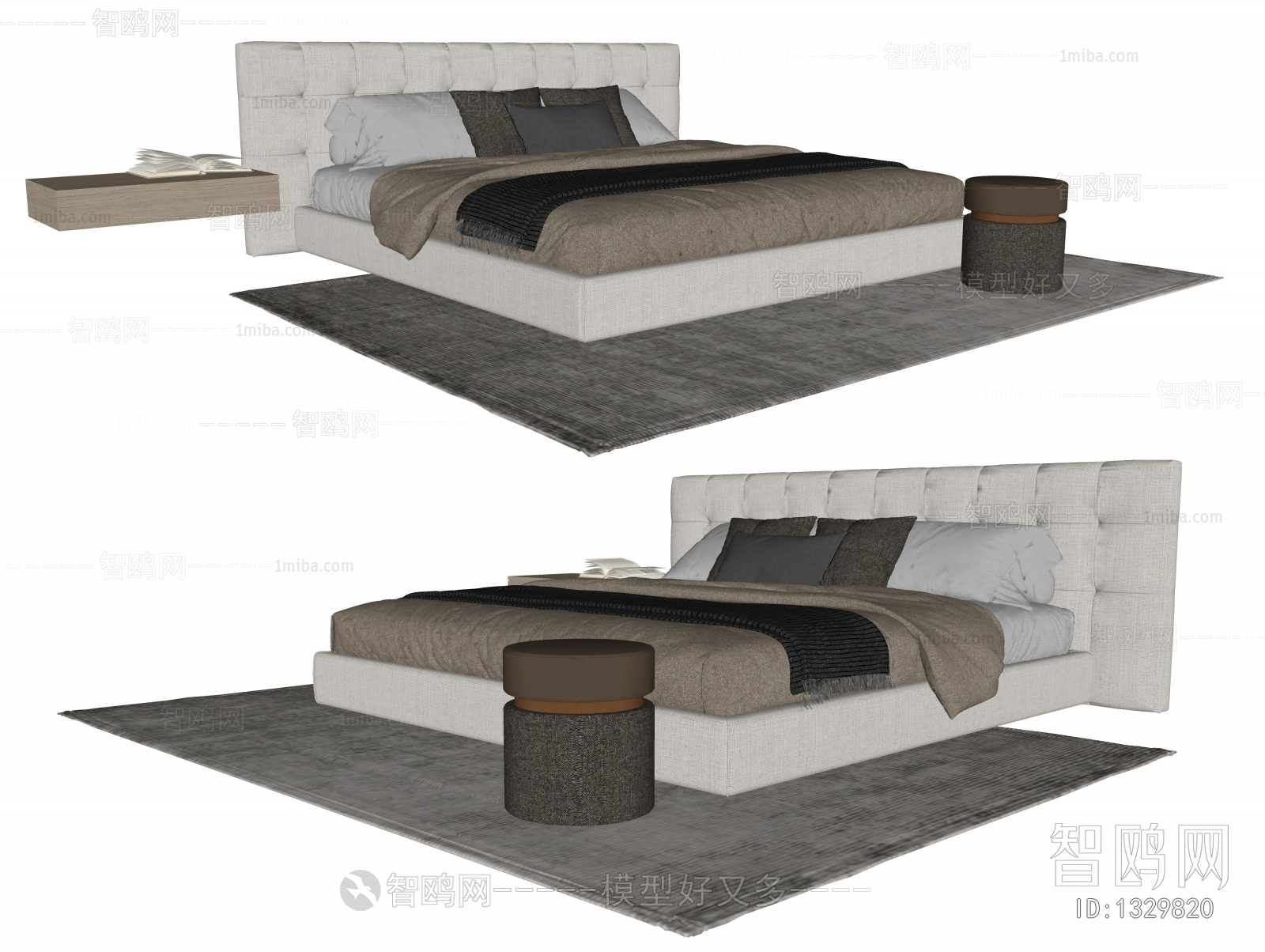 Modern Double Bed