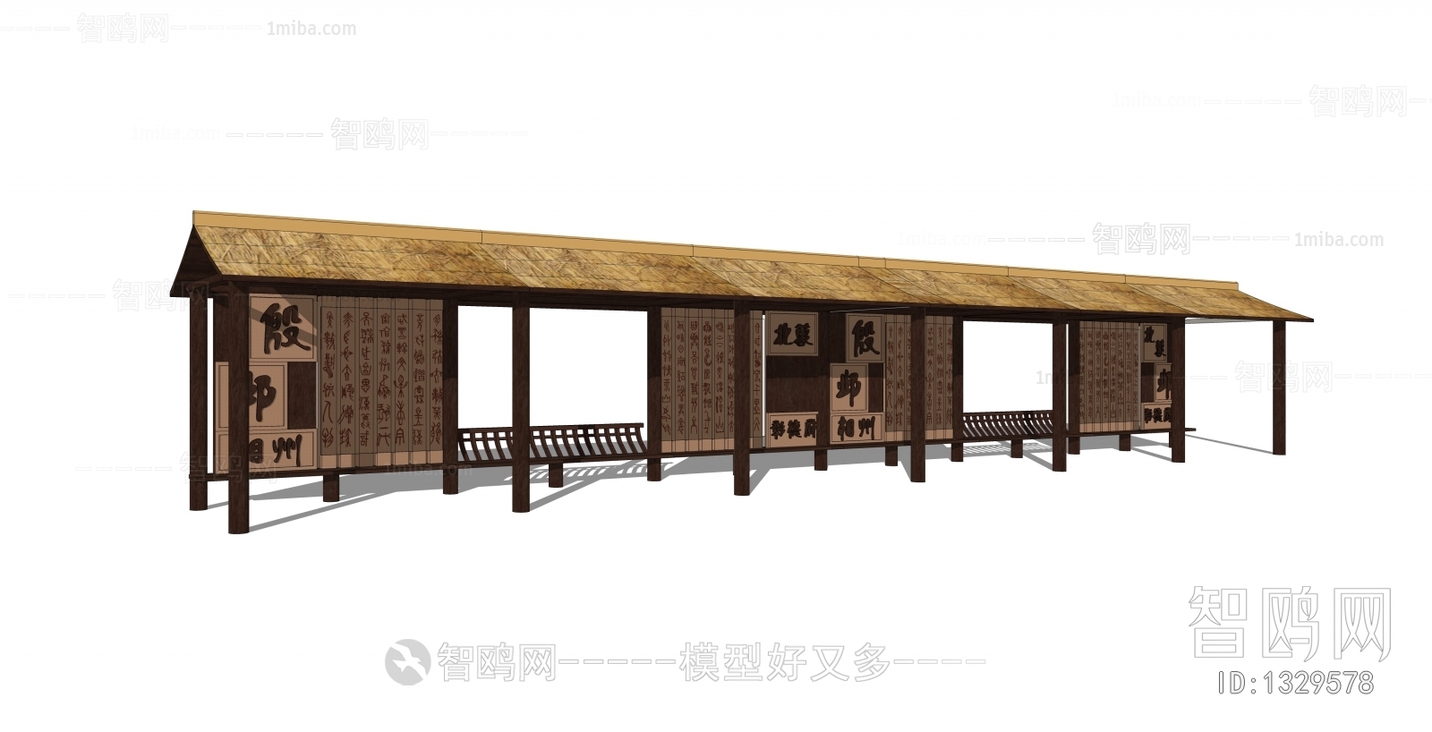 Chinese Style Building Component