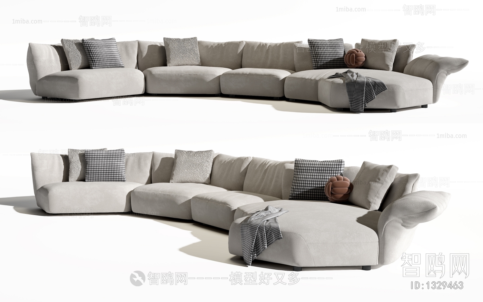 Modern Multi Person Sofa