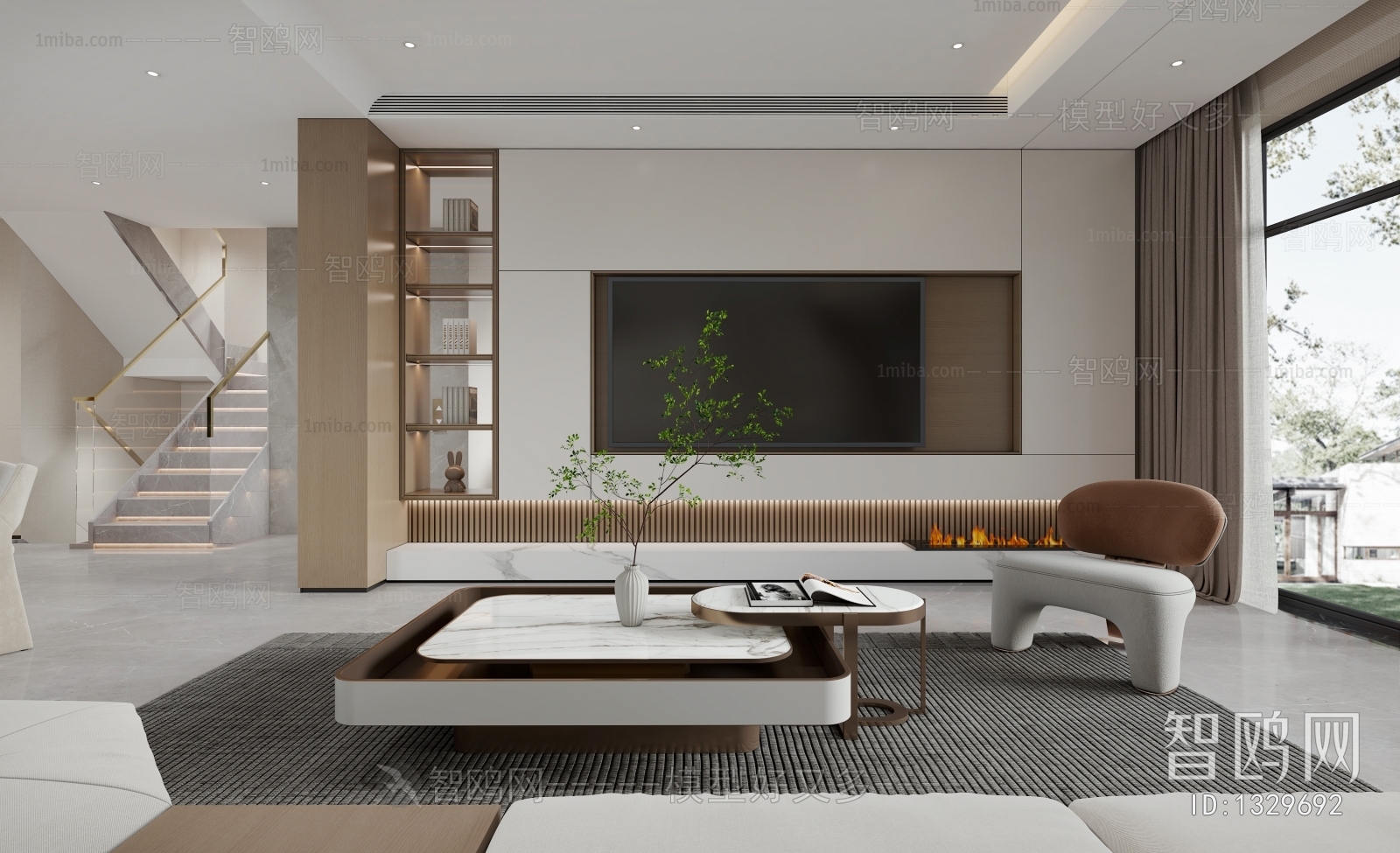 Modern A Living Room