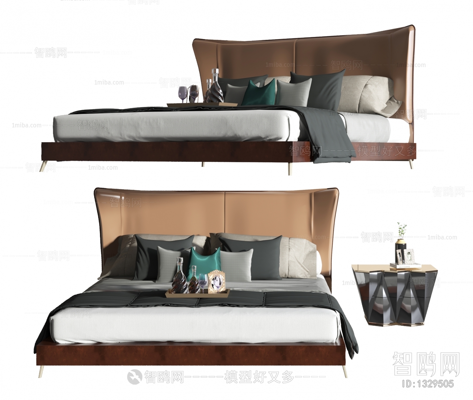 Modern Double Bed