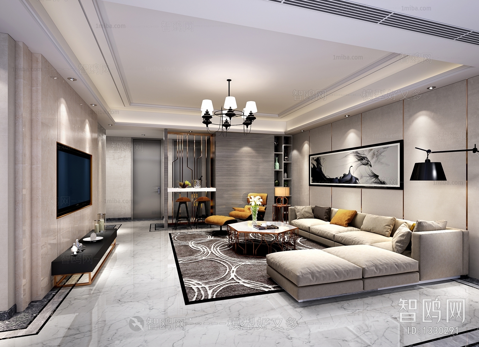 Modern A Living Room