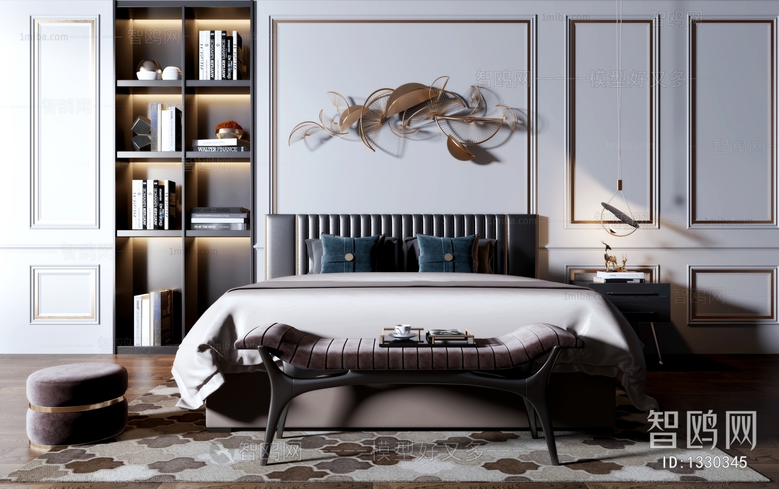 Post Modern Style Bedroom