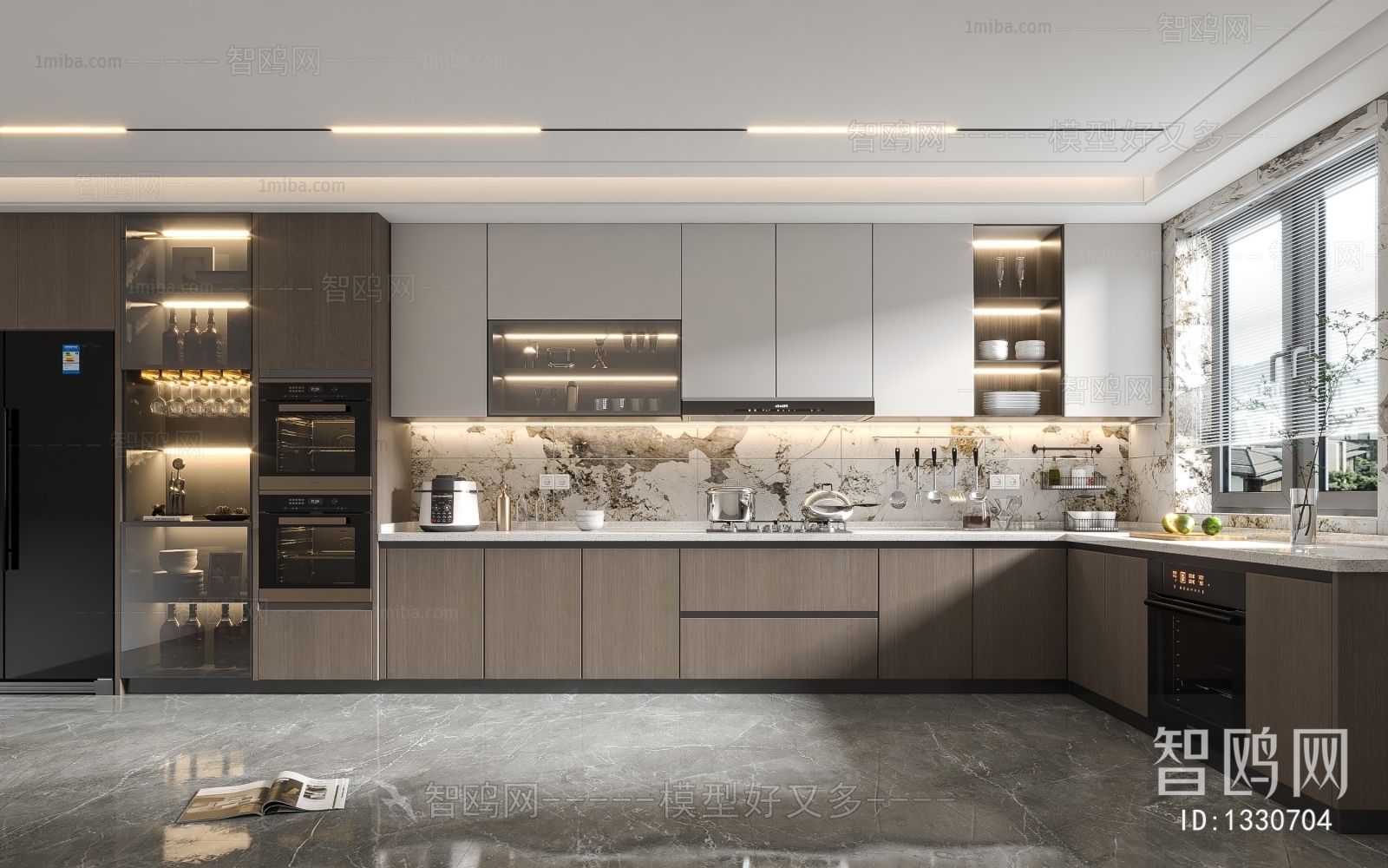 Modern The Kitchen