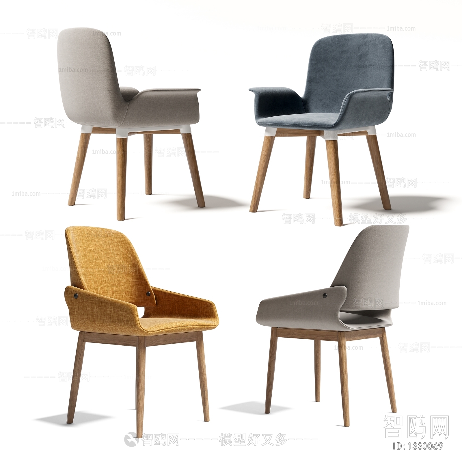 Nordic Style Single Chair