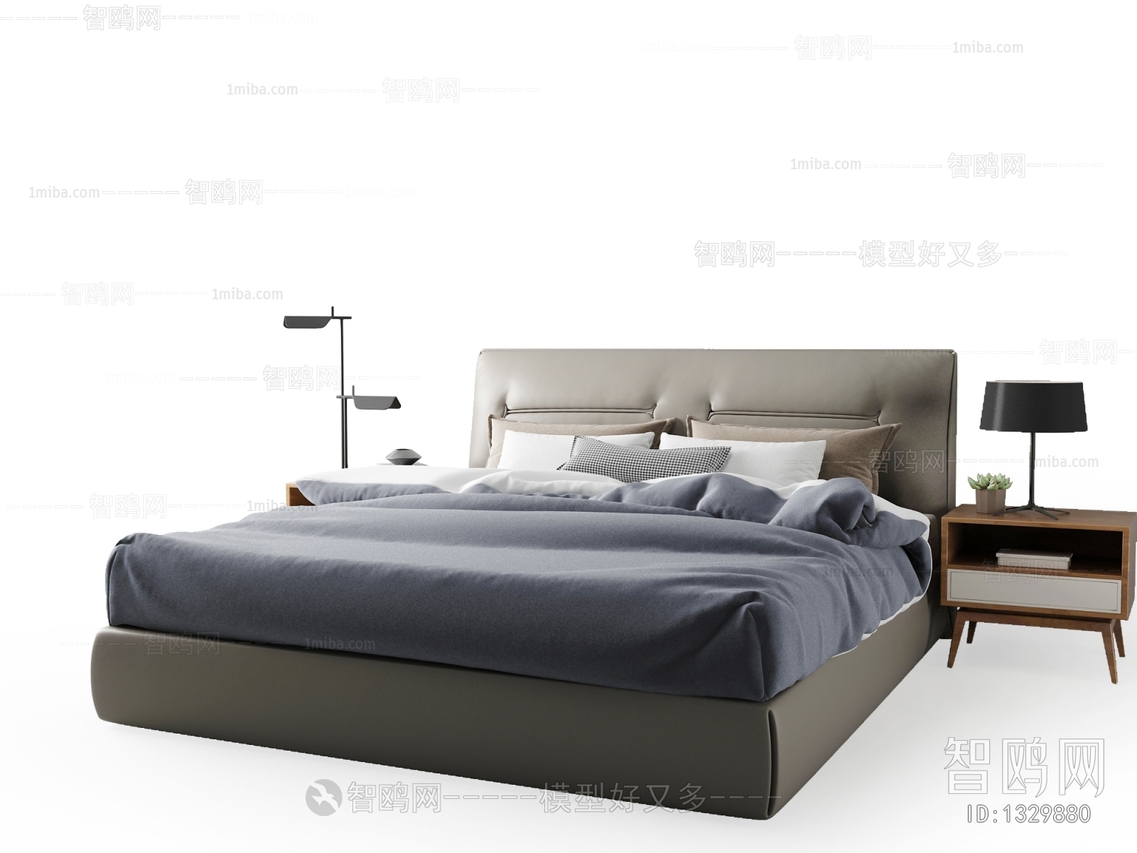 Modern Double Bed