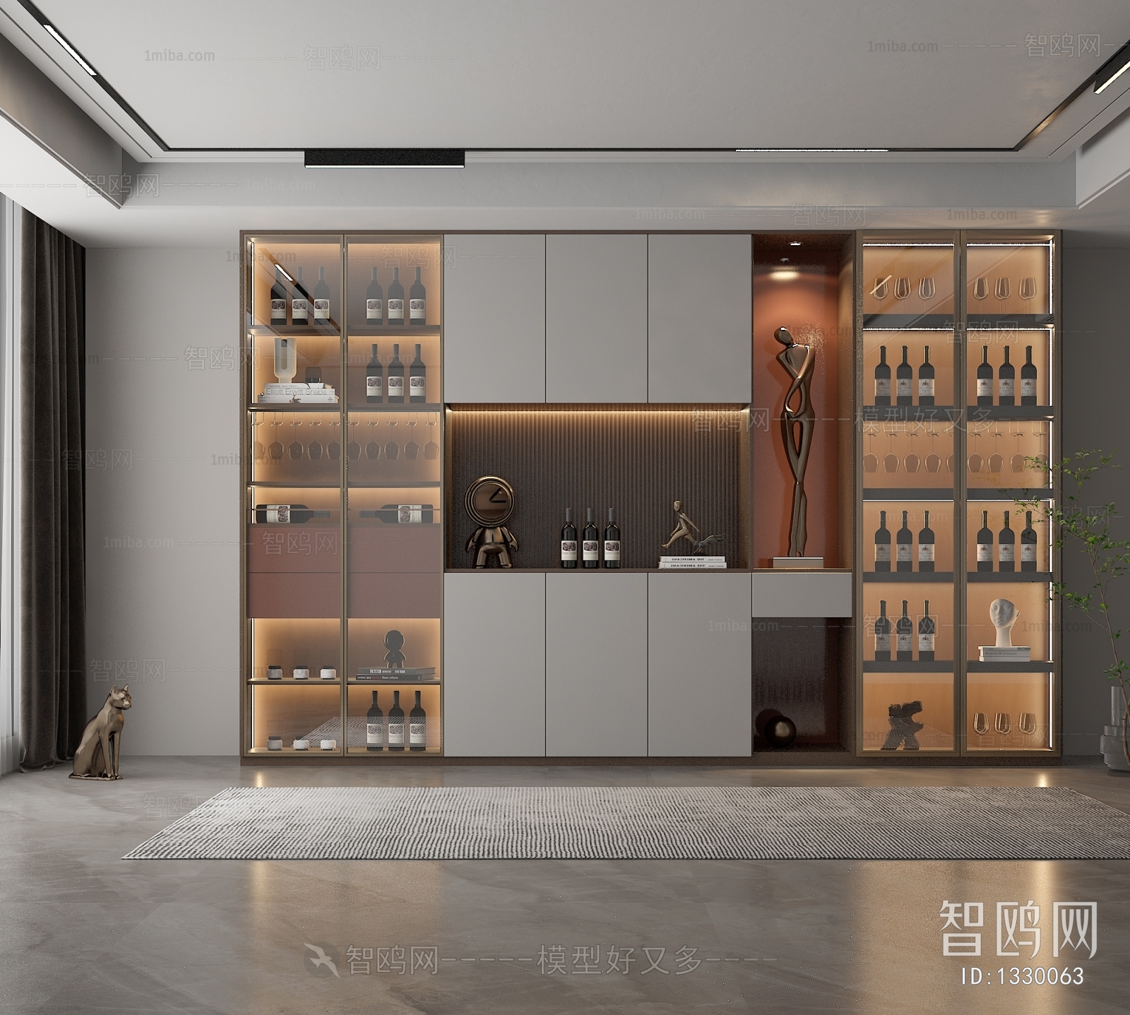 Modern Wine Cabinet