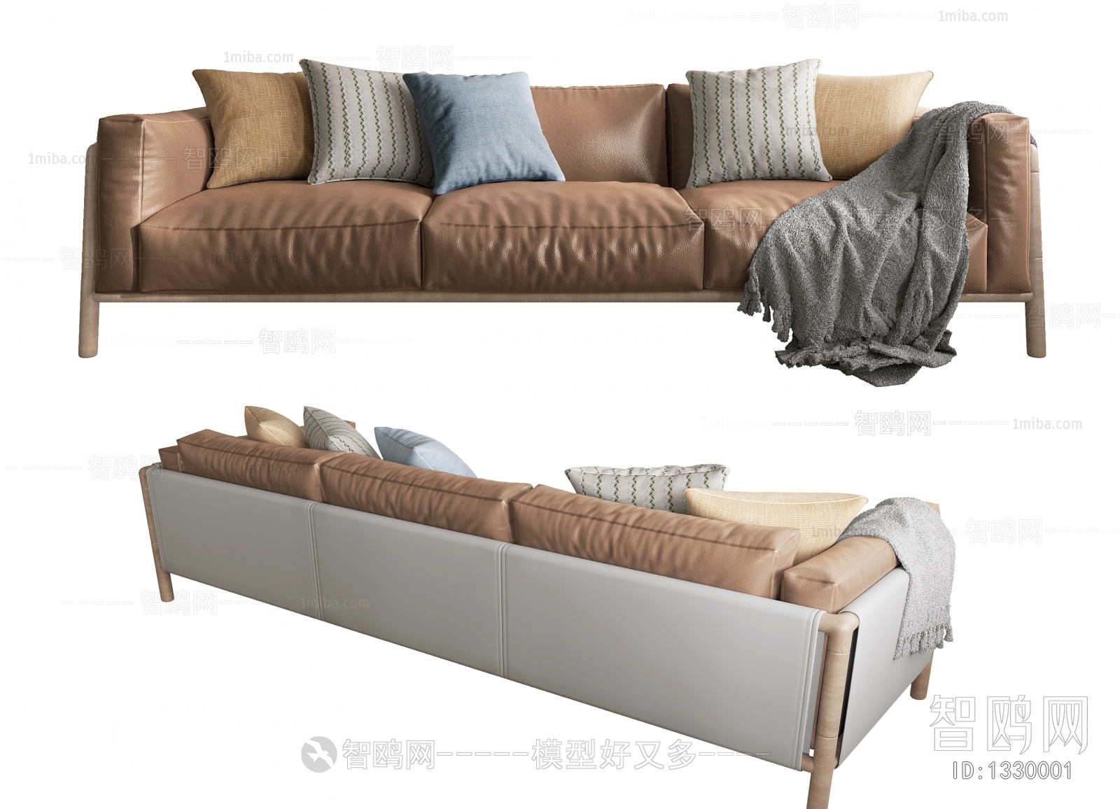 Modern Three-seat Sofa