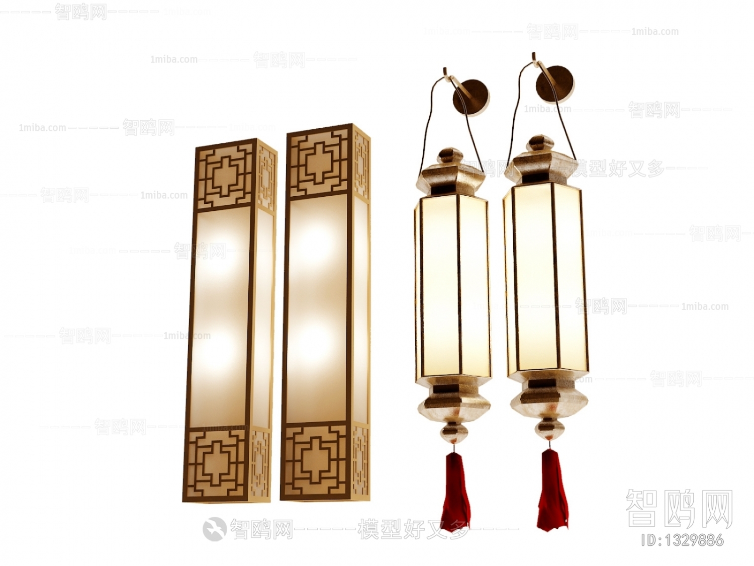 Chinese Style Wall Lamp