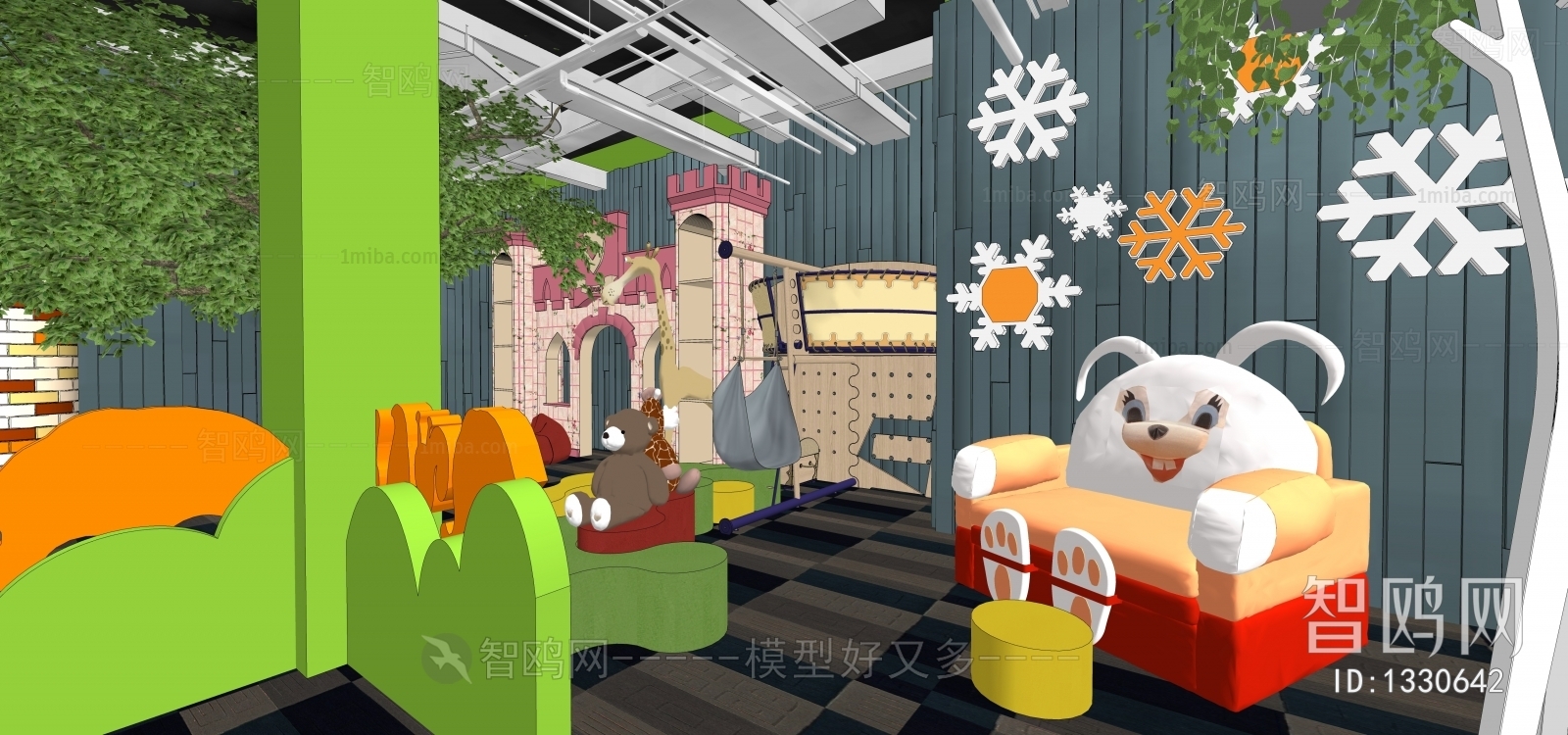 Modern Children's Playroom