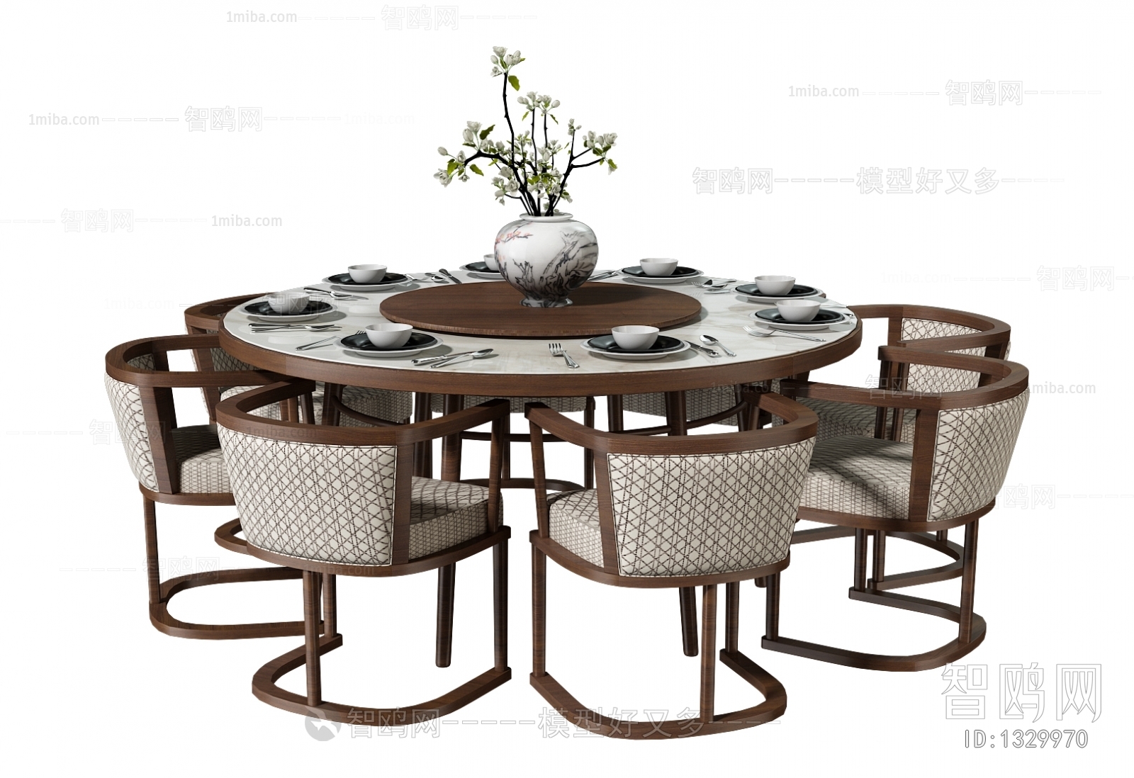 New Chinese Style Dining Table And Chairs