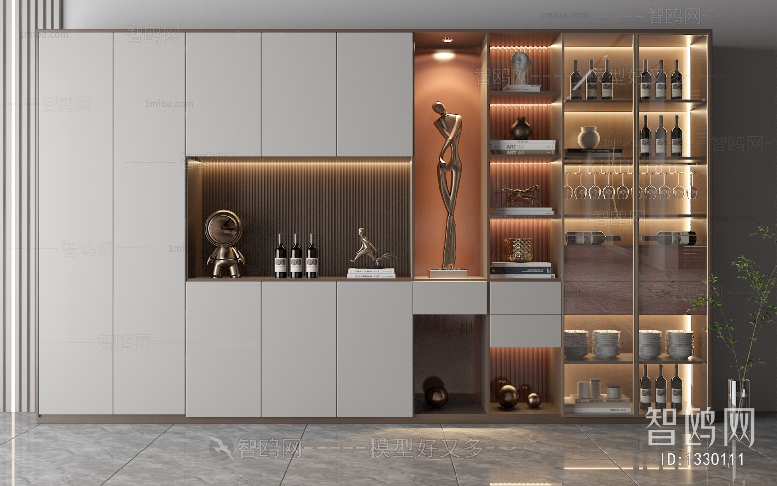 Modern Wine Cabinet