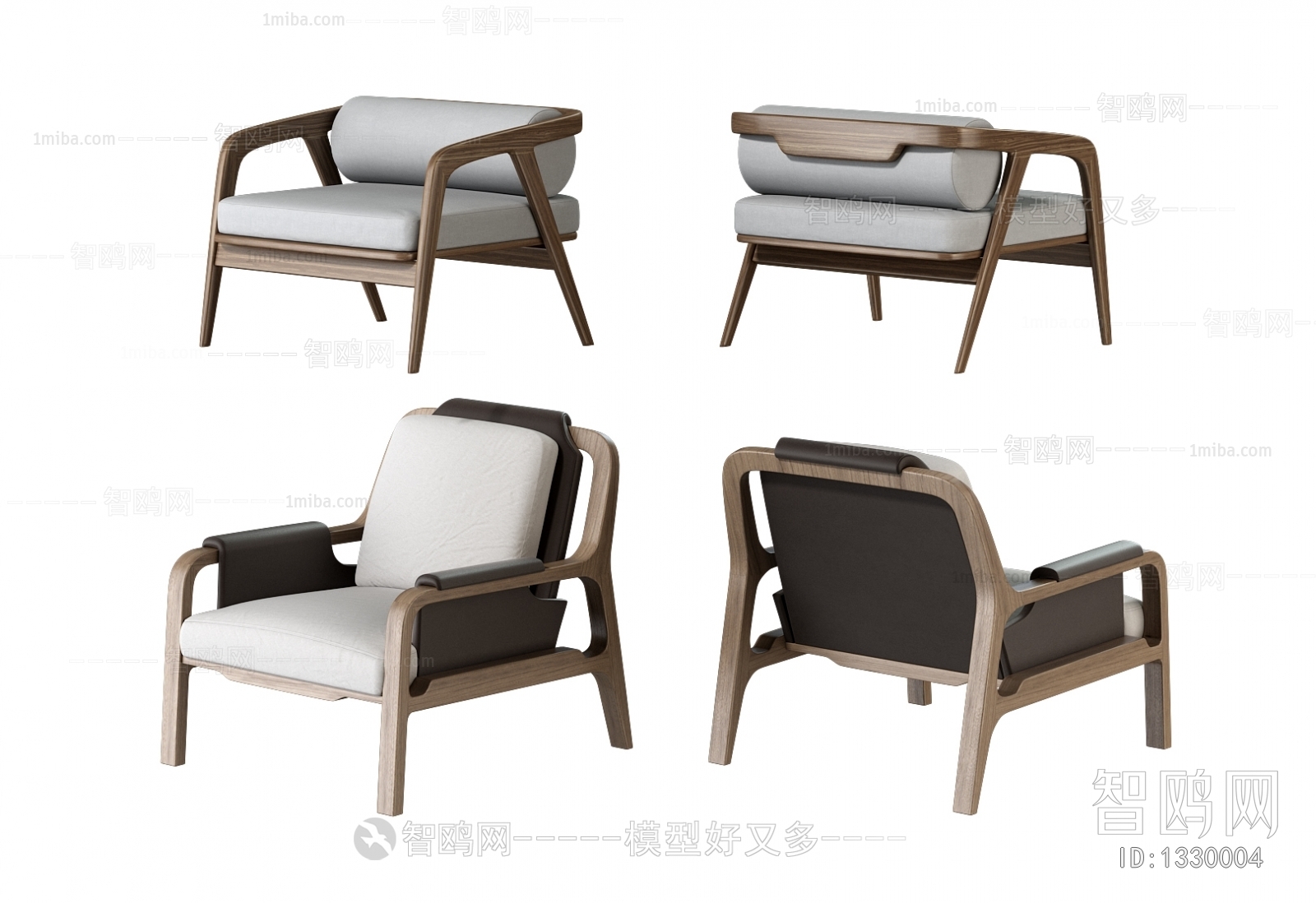 New Chinese Style Lounge Chair