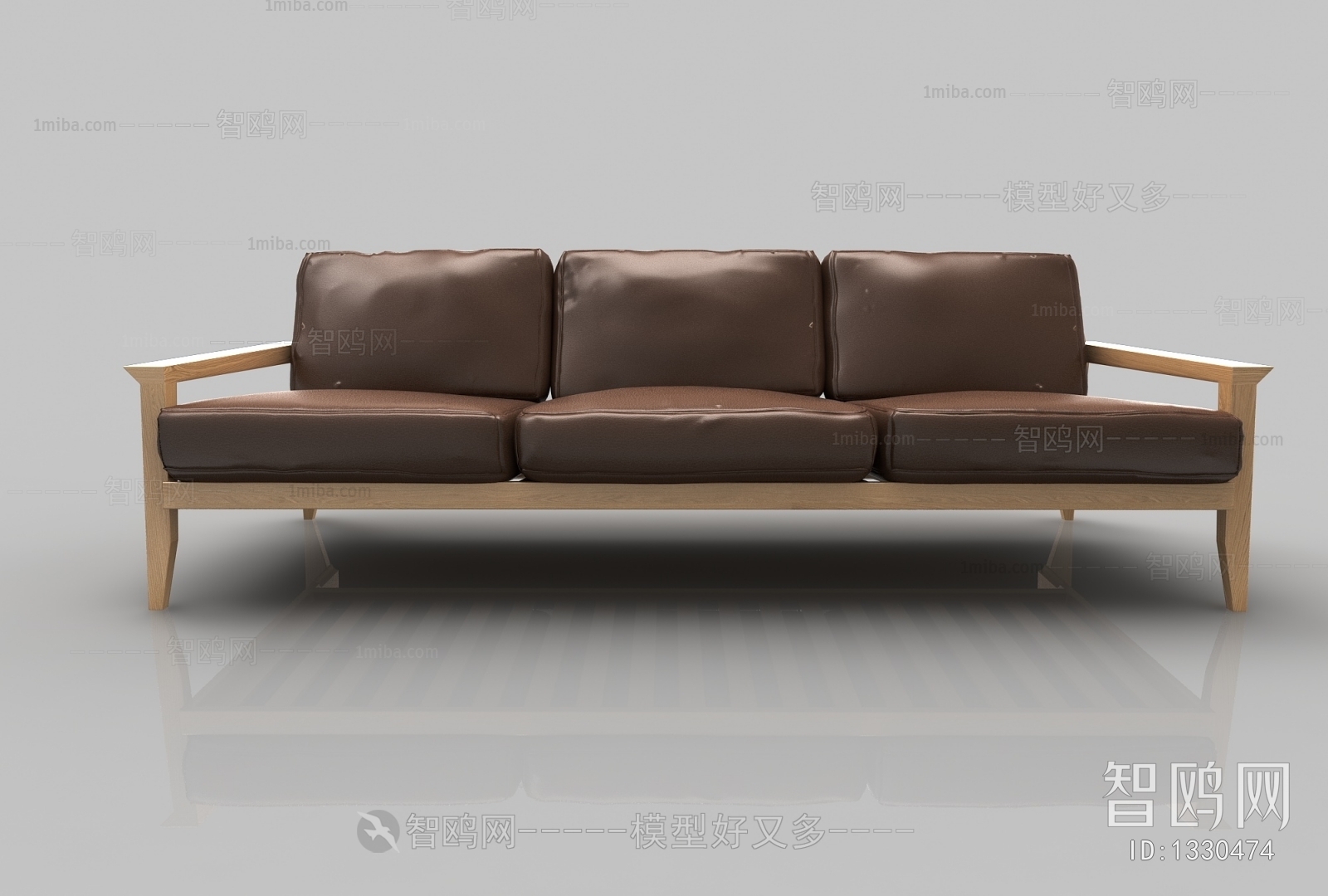 Modern Three-seat Sofa