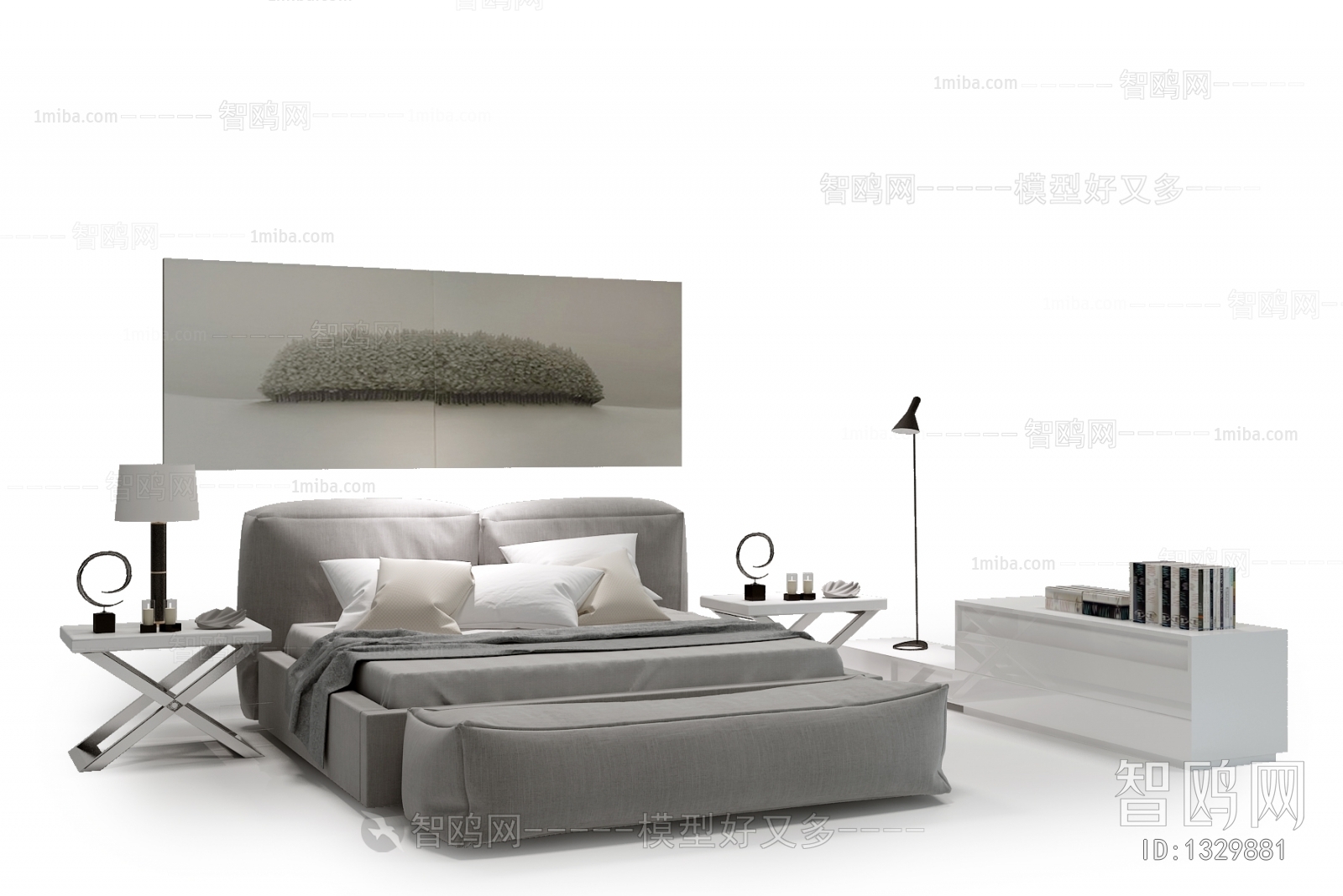 Modern Double Bed