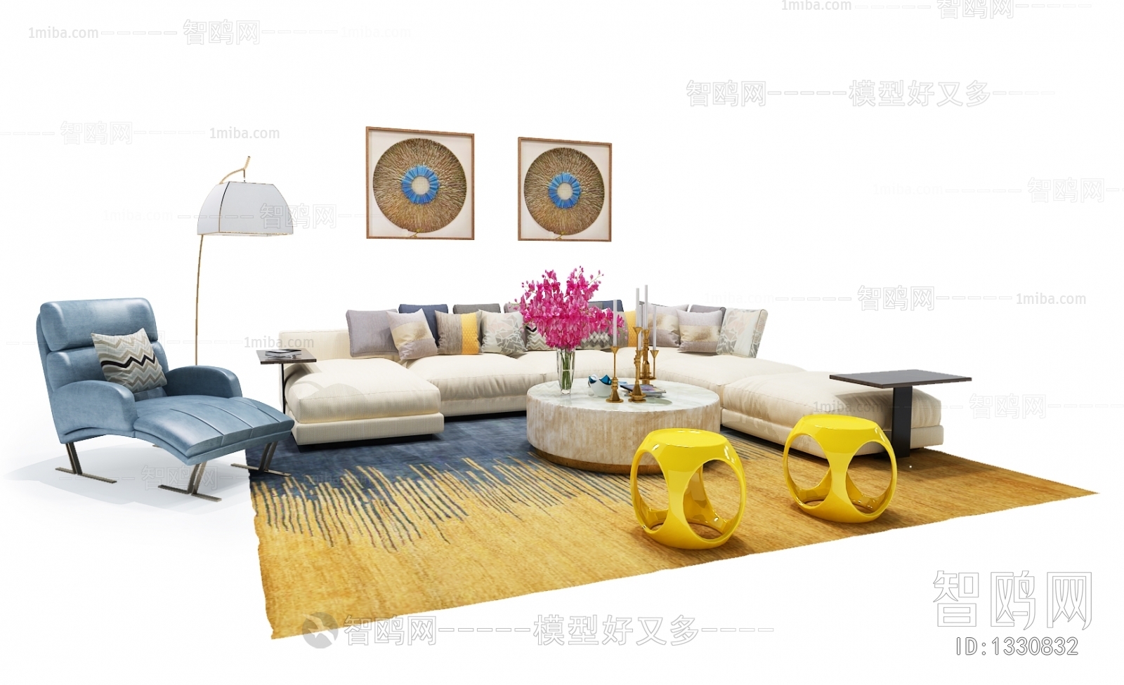 Chinese Style Sofa Combination