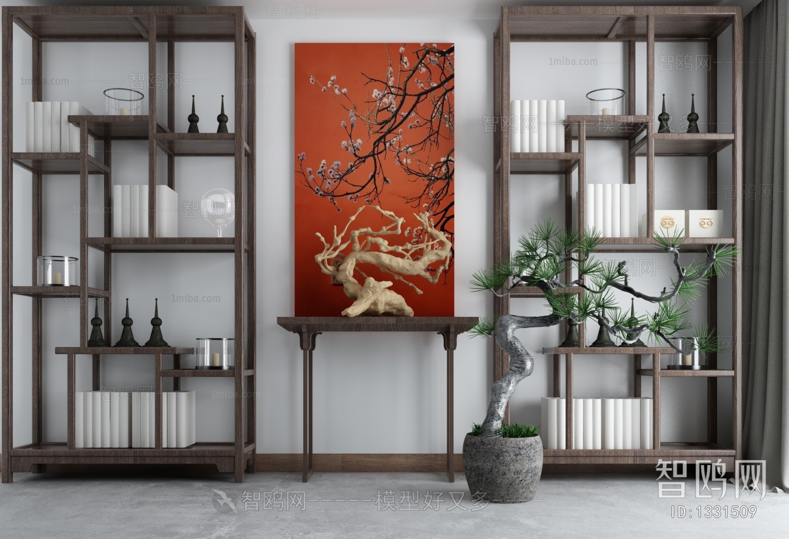 New Chinese Style Antique Rack