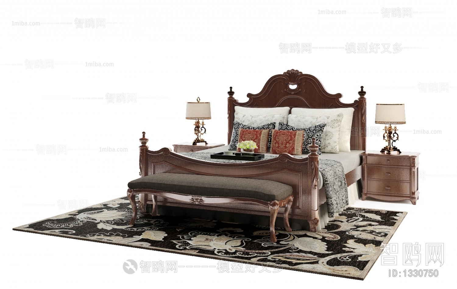 European Style Double Bed