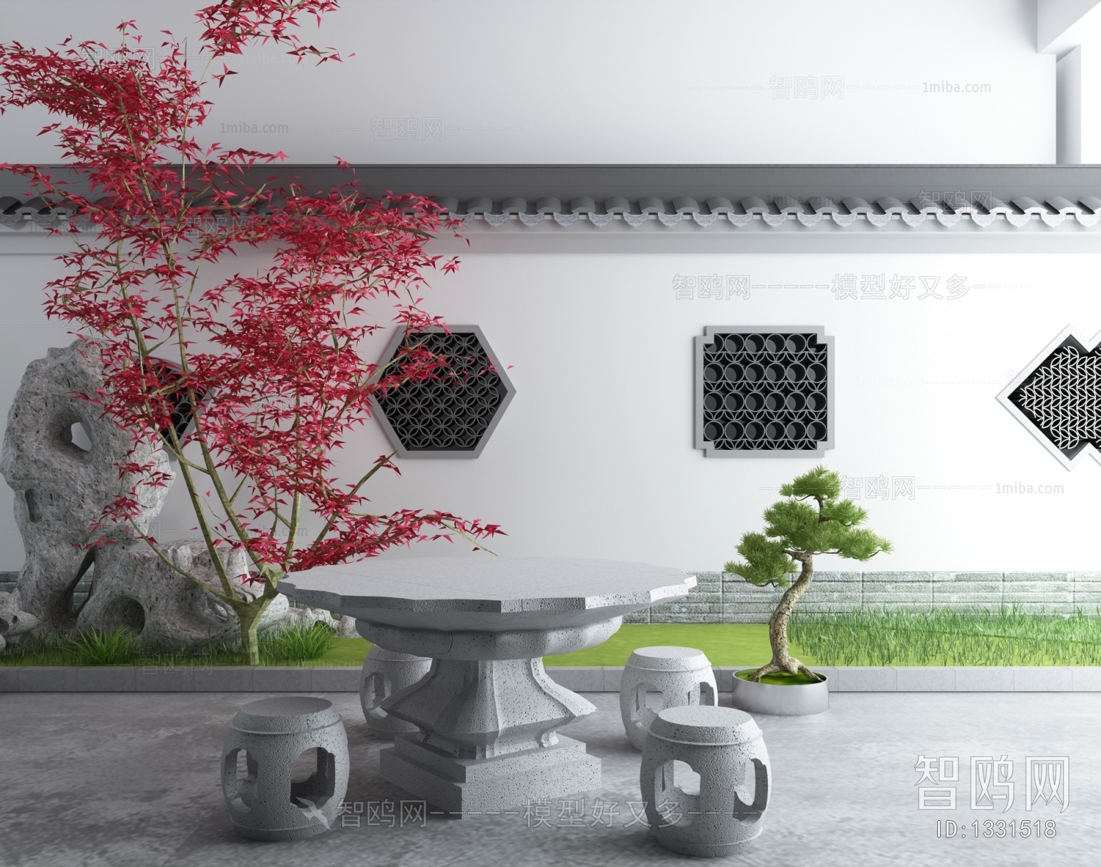 New Chinese Style Garden