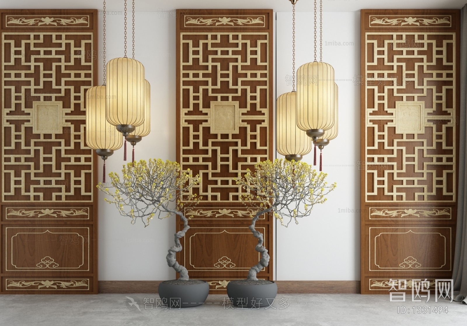 New Chinese Style Partition