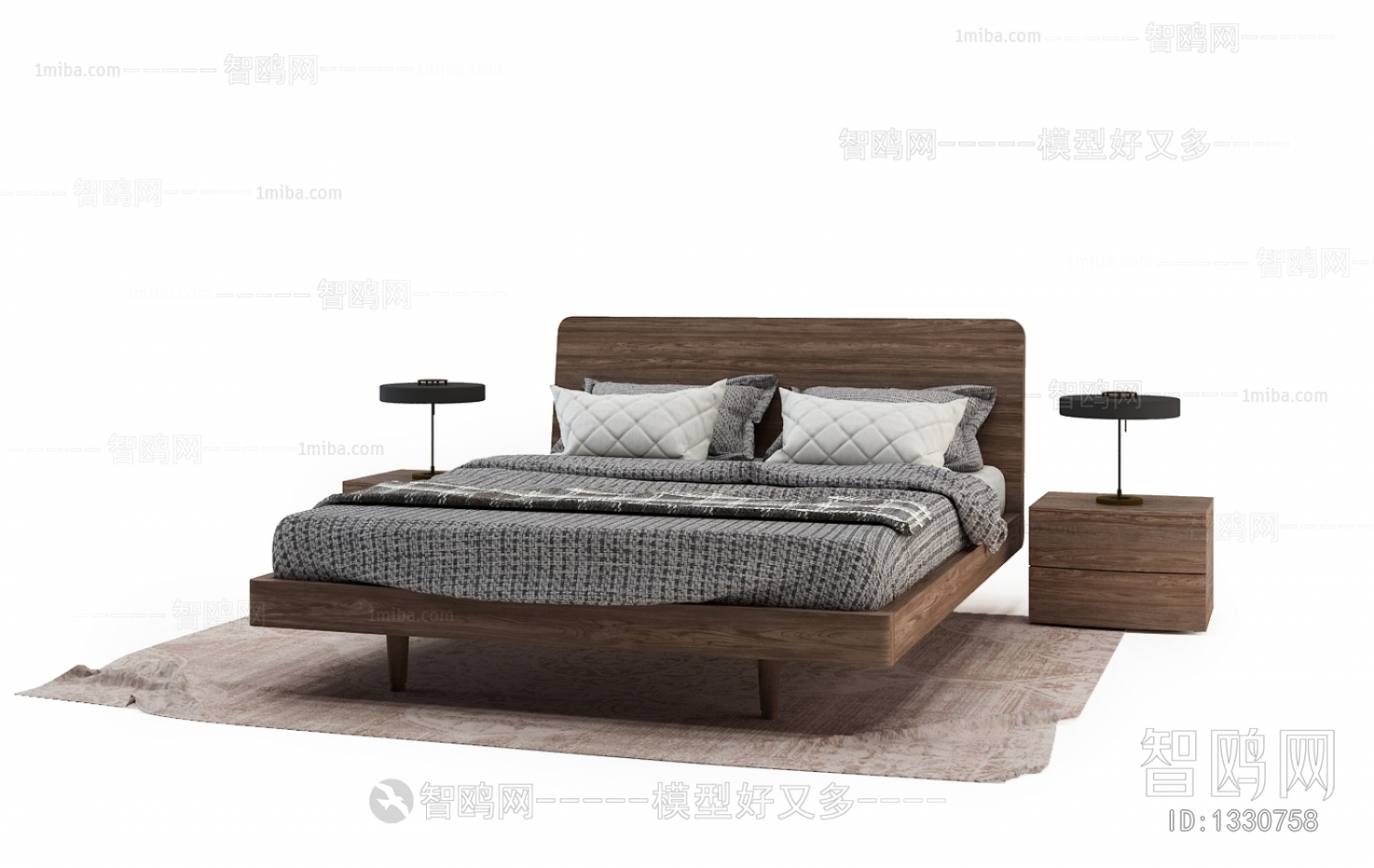 Modern Double Bed