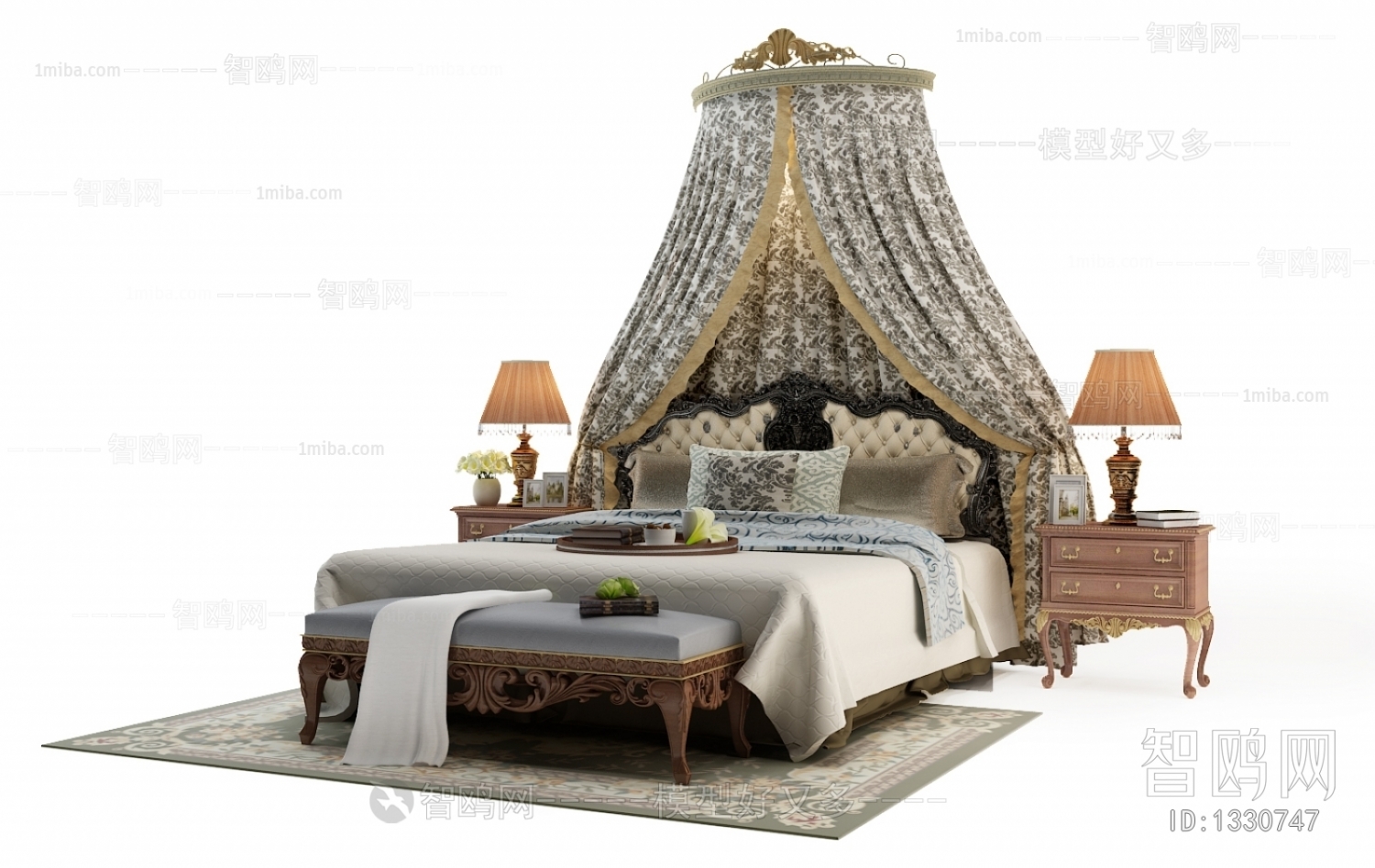 European Style Double Bed