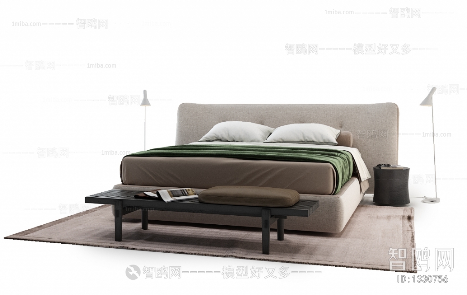 Modern Double Bed