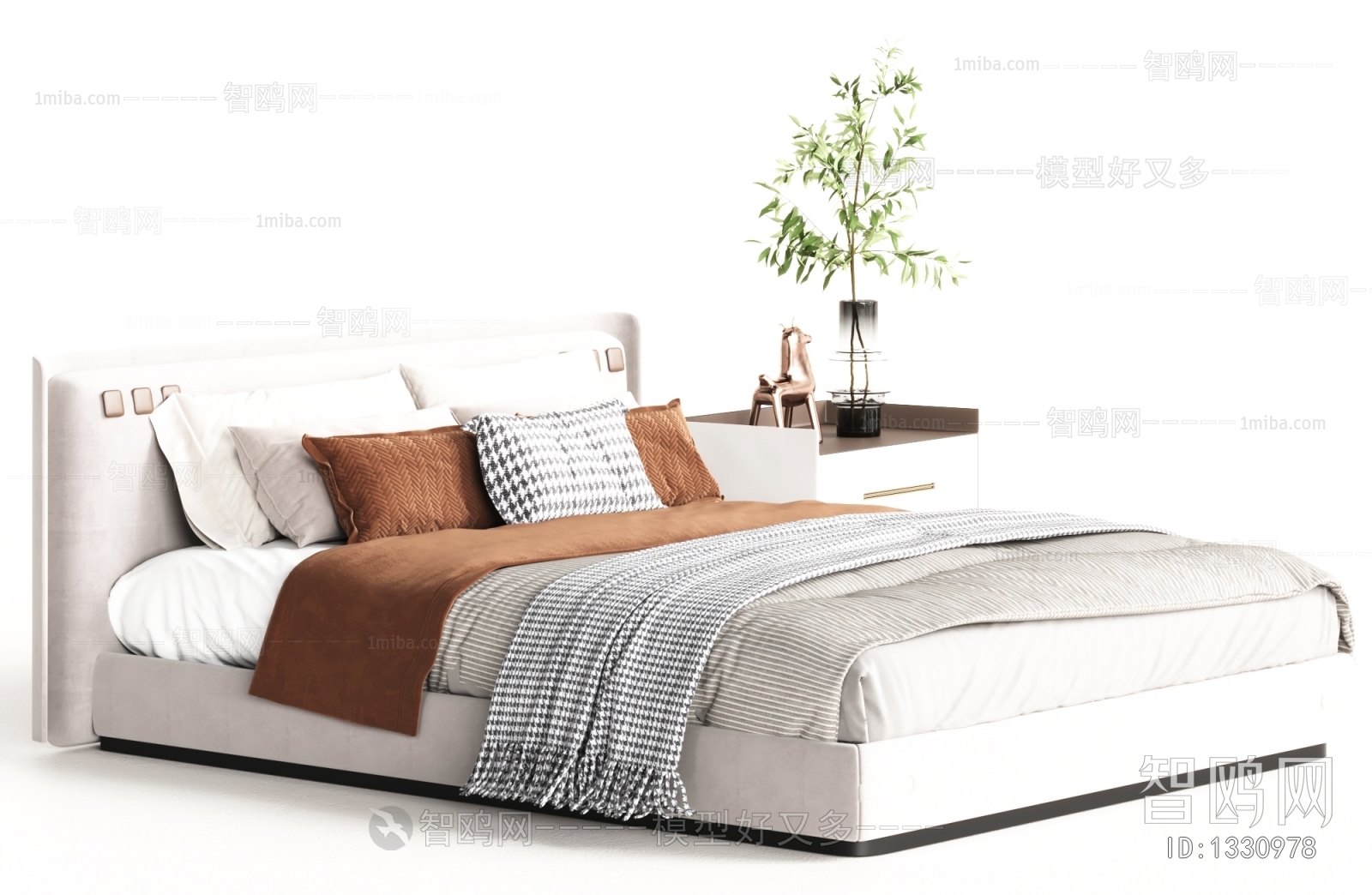 Modern Double Bed